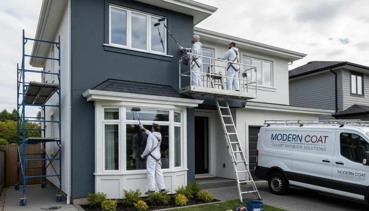 Professional exterior house painting in Salt Lake City UT with weather-resistant finishes