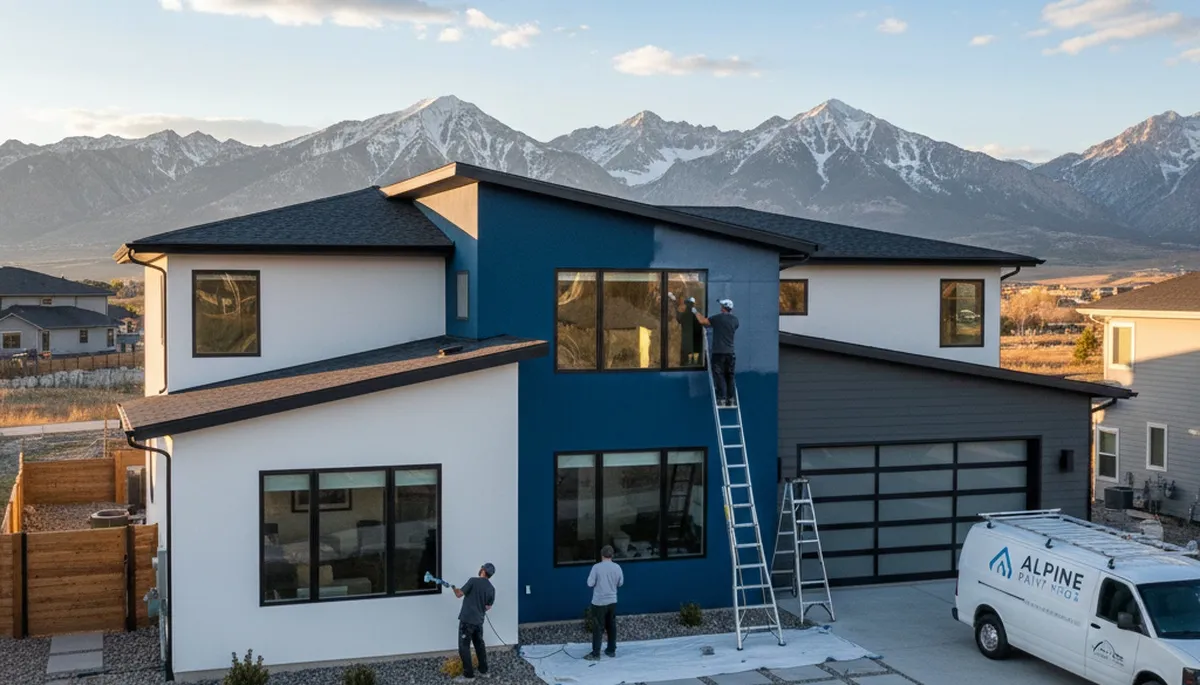 House painting service in Salt Lake City, UT for interior and exterior residential homes