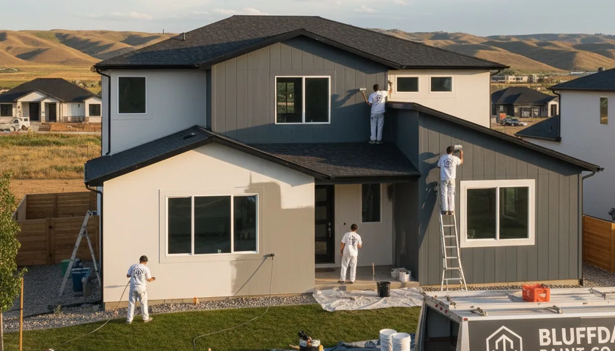 Salt Lake City, UT house painting services for exterior and interior residential homes