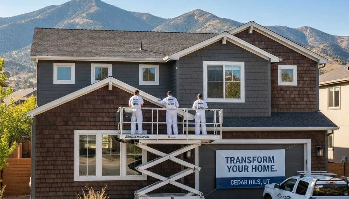 Salt Lake City, UT house painting services for residential interior and exterior painting projects