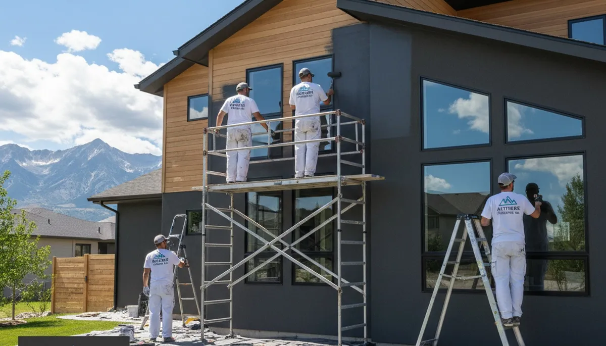 House painters in Salt Lake City, UT providing professional interior and exterior painting services