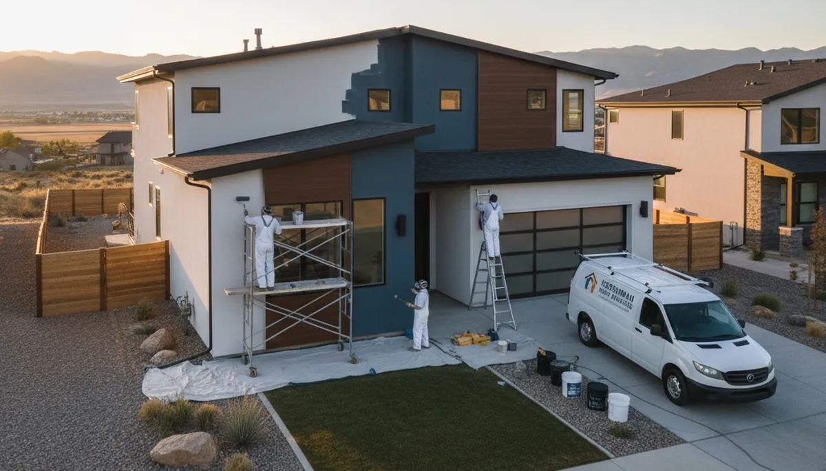Salt Lake City, UT house painting services for residential interior and exterior home painting