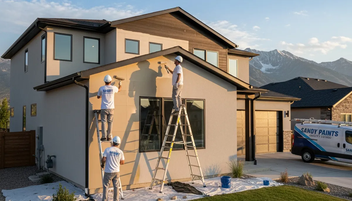 Salt Lake City, UT house painting service for interior and exterior home painting projects