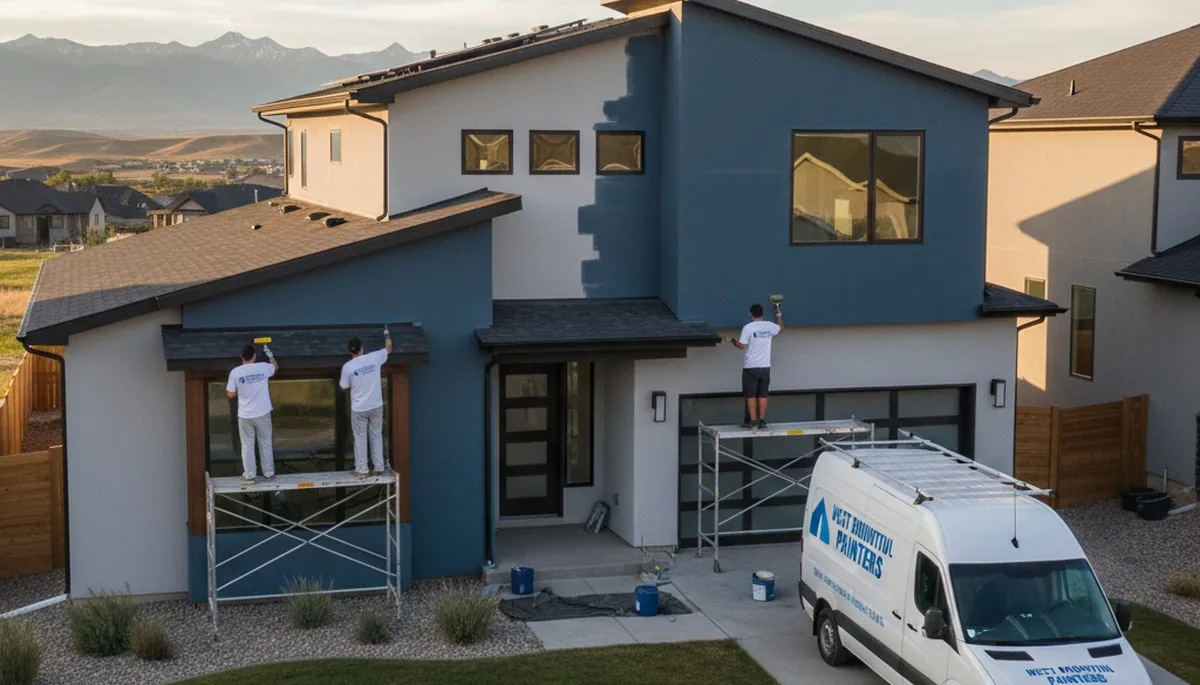 House painting service in Salt Lake City, UT for residential interior and exterior painting projects
