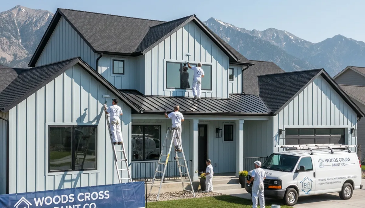 Professional exterior house painting service in Salt Lake City UT by expert painters
